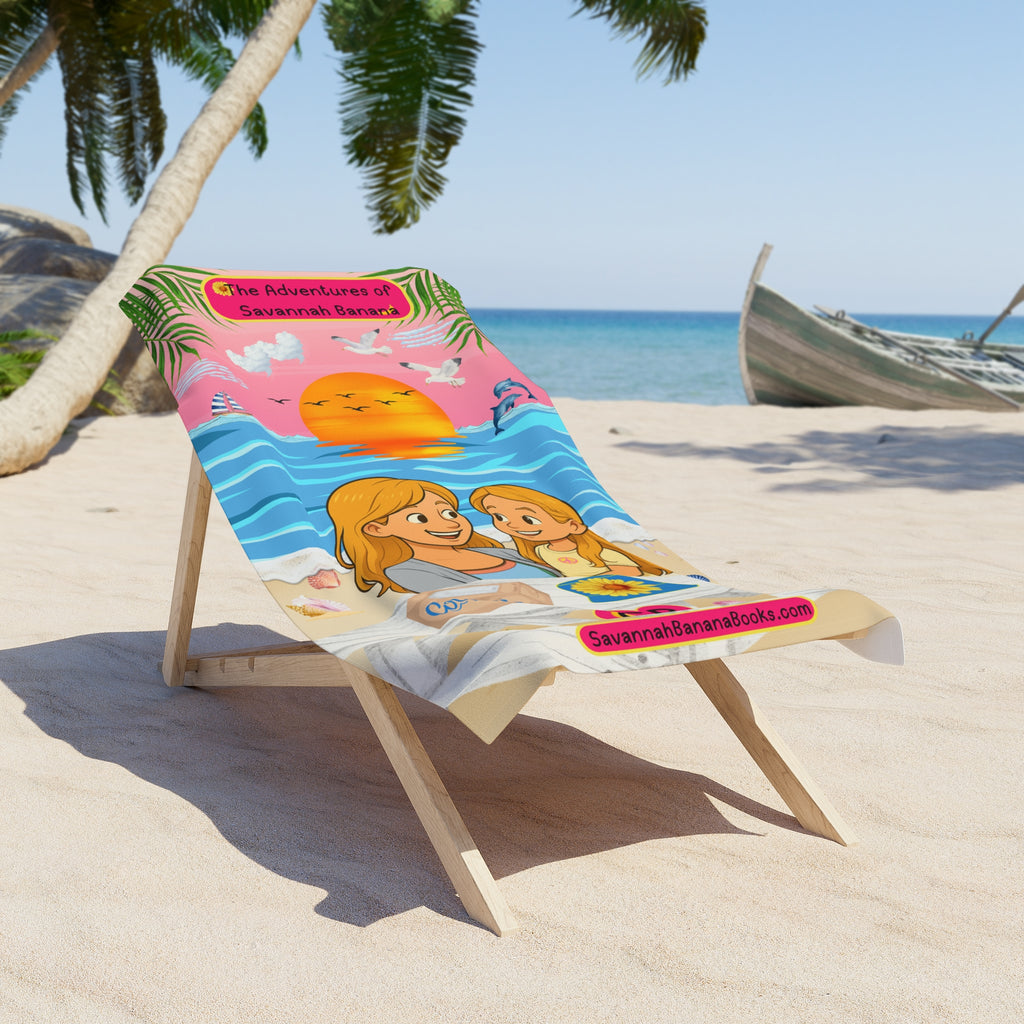 Beach Towel - Sunset Scene